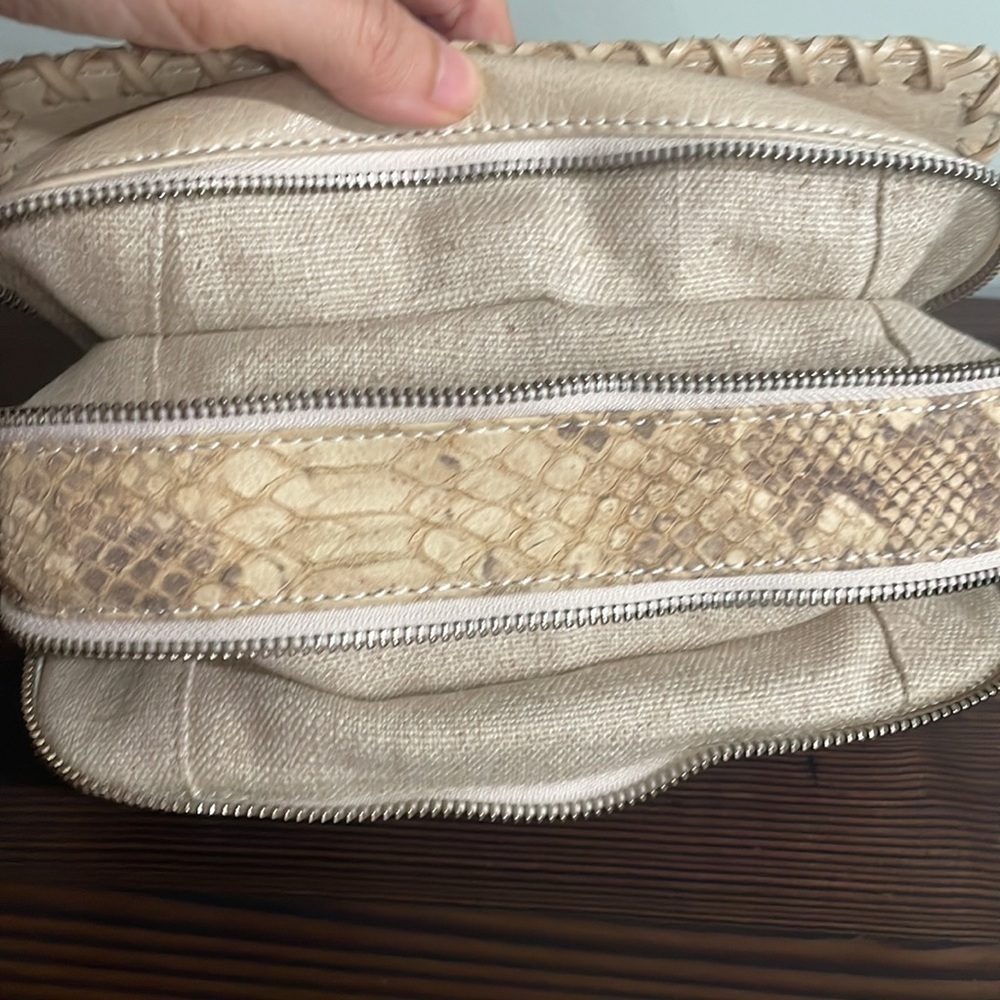 Sam Edelman Expansion Python Snakeskin Crossbody … - image 8